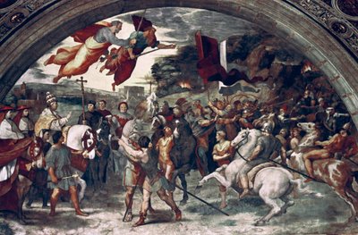 Pape Léon I, repoussant Attila, (détail), 1511-1514 - Raffaello Sanzio Raphael
