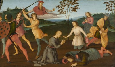 Saint Jérôme sauvant Sylvanus et punissant l