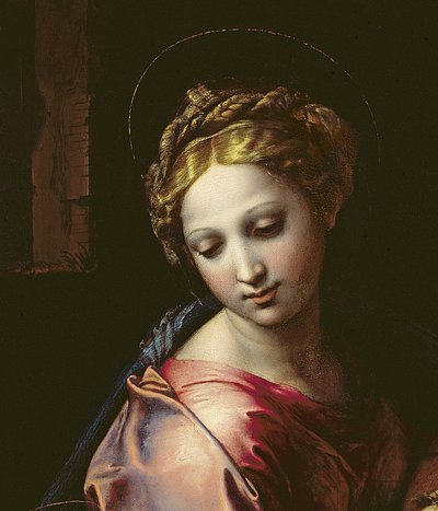 La Madone (détail de 