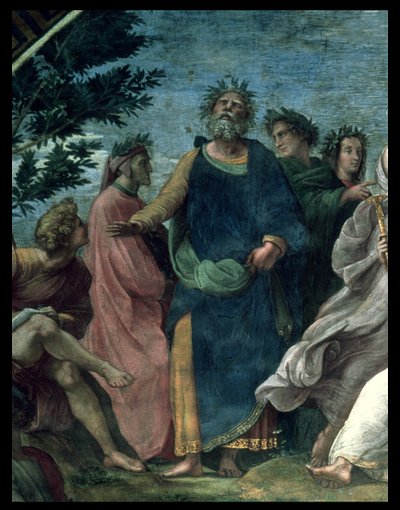 Le Parnasse, détail d