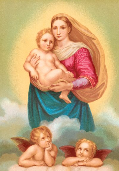 La Madone Sixtine - Raffaello Sanzio Raphael