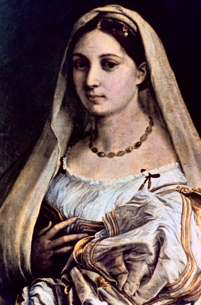 Femme au voile La Donna Velata - Raffaello Sanzio Raphael
