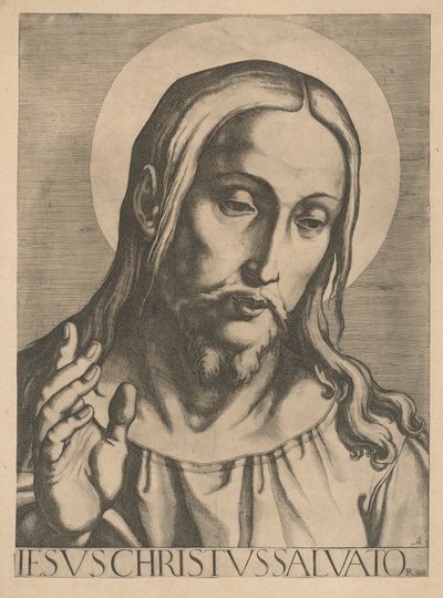 Buste du Christ - Raffaello Schiaminossi