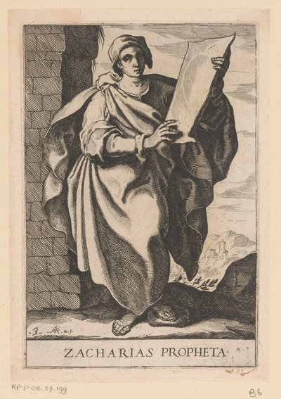 Prophète Zacharie (Prophètes) - Raffaello Schiaminossi