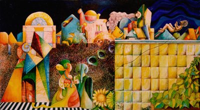 En haut au-dessus des hauts murs - Raimondo Gambino
