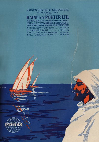 Publicité Raines & Porter Ltd., 1919 - Raines and Porter