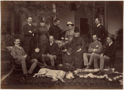 Son Éminence, commandant en chef et sa suite, Shimla - Raja Deen Dayal