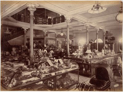 Magasin de Treacher and Co. dans le fort, Bombay - Raja Deen Dayal