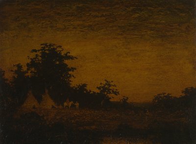 Campement indien - Ralph Albert Blakelock