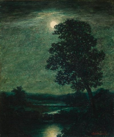 Clair de lune 1883 - Ralph Albert Blakelock