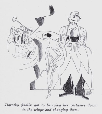 Illustration pour "But Gentlemen Marry Brunettes" par Anita Loos - Ralph Barton