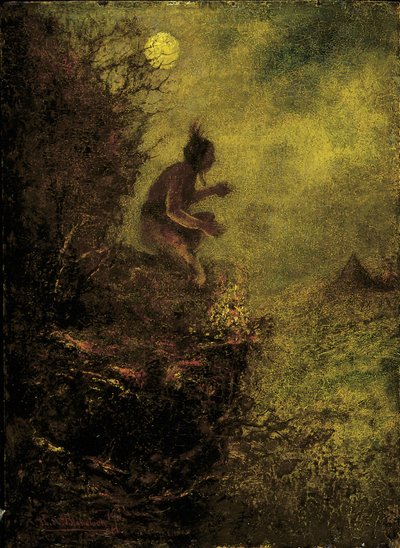 Le Feu de Signal, 1885-1890 - Ralph Albert Blakelock