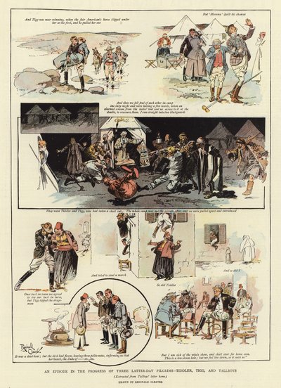 Un épisode dans le progrès de trois pèlerins des derniers jours - Ralph Cleaver