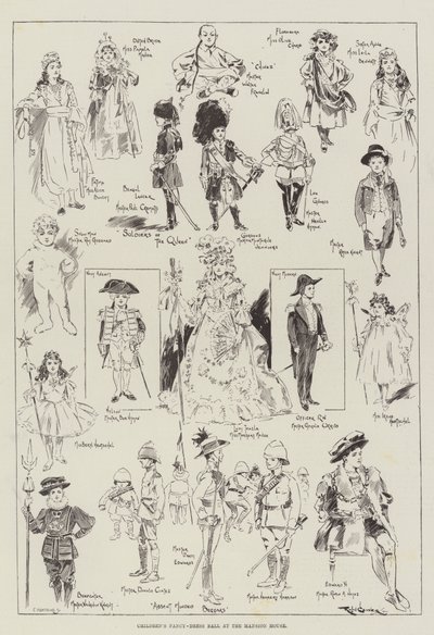 Bal costumé pour enfants à la Mansion House - Ralph Cleaver