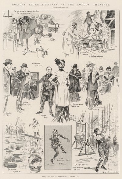 Divertissements de vacances dans les théâtres de Londres - Ralph Cleaver