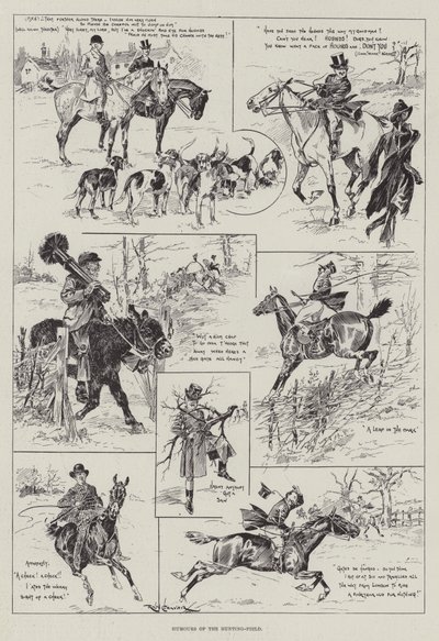 Humours du champ de chasse - Ralph Cleaver
