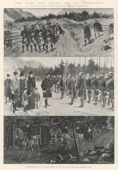 Le Roi et la Reine dans les Highlands - Ralph Cleaver