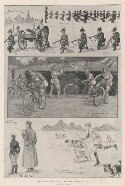 Le tournoi des volontaires au Crystal Palace, 27 juillet - Ralph Cleaver