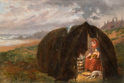 Gitans campés sur la plage, près de South Shields, 1876 - Ralph Hedley