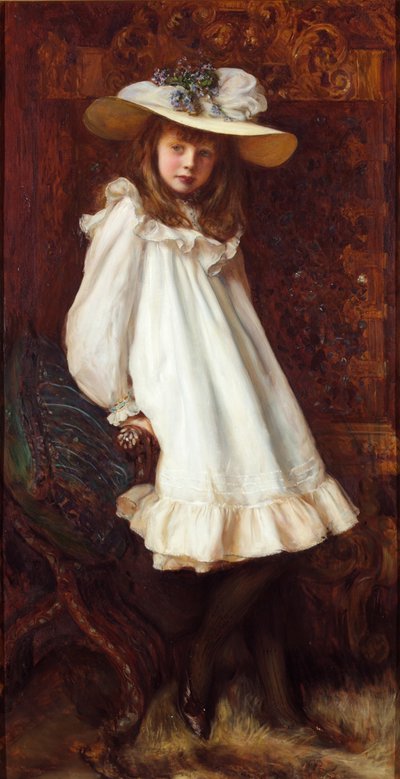 Portrait de Lady Maud Cavendish - Ralph Peacock