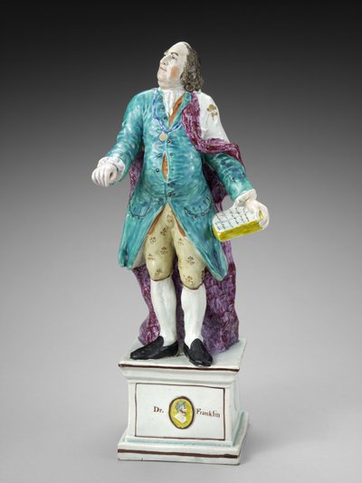 Figure de Benjamin Franklin, vers 1782-1795 - Ralph Sr. Wood