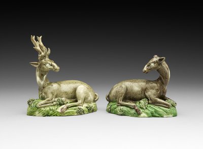 Biche et cerf - Ralph Sr. Wood
