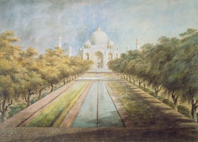 Taj Mahal (aquarelle sur papier) - Ram Sita