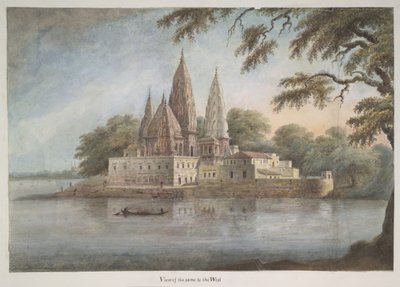 Le groupe de temples au Rajghat sangam - Ram Sita