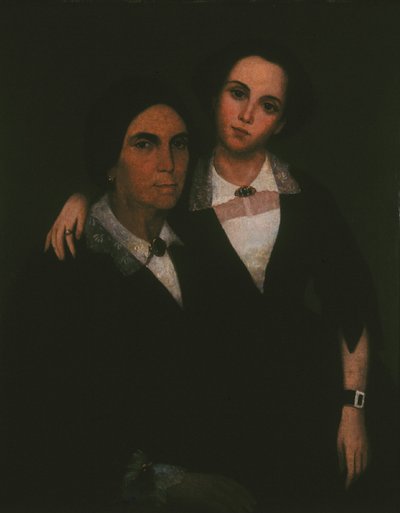 Sans titre (Mère et fille de M. Buenaventura Valentín) - Ramón Atiles y Pérez