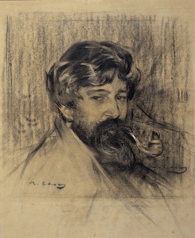 Portrait de Santiago Rusiñol - Ramón Casas