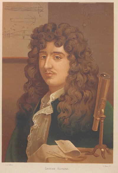 Portrait de Christiaan Huygens - Ramón Martí Alsina