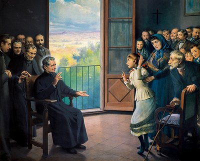 Saint Jean Bosco (Giovanni Bosco dit Don Bosco, prêtre et pédagogue italien) - Ramon Bofarull