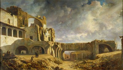 Ruines du palais - Ramon Martí i Alsina