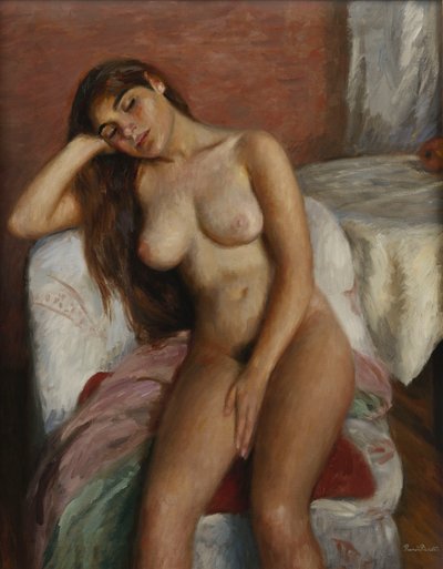 Jeune femme se reposant - Ramon Pichot Gironés