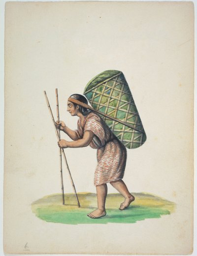 Quito avec de grands paniers verts - Ramon Salas