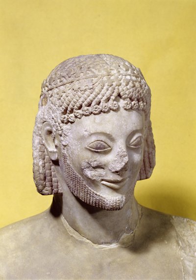 Tête du Cavalier Rampin, vers 550-540 av. J.-C. - Rampin Master