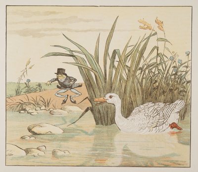 Un canard blanc comme un lys est venu et l