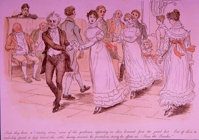 Danse de Noël - Randolph Caldecott