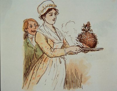 Pudding de Noël - Randolph Caldecott