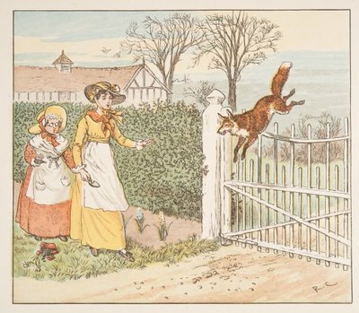 Le renard saute par-dessus la barrière du pasteur, de Le livre d
