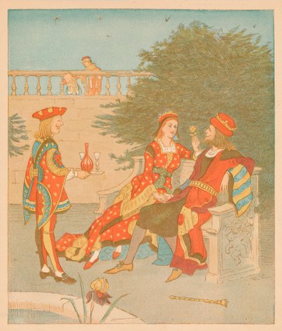 Le Valet de Cœur et la Reine de Cœur, 1880 - Randolph Caldecott