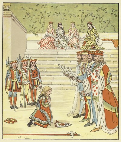 La Reine de Cœur - Randolph Caldecott