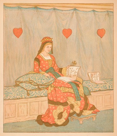 La Reine de Cœur, Elle a fait des tartes, 1880 - Randolph Caldecott