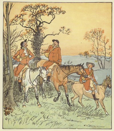 Les Trois Joyeux Chasseurs - Randolph Caldecott