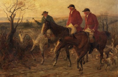 Trois joyeux chasseurs - Randolph Caldecott