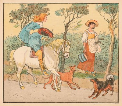 Où vas-tu, ma jolie demoiselle - Randolph Caldecott