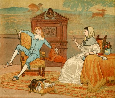 ...Vous devez chercher une Femme avec une Fortune!, vers 1880, 1888 - Randolph Caldecott