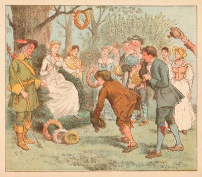 ...ils sont allés à une tonnelle..., vers 1885, 1934 - Randolph Caldecott