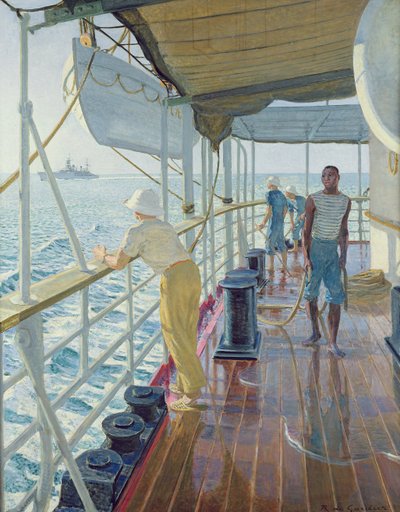 Lavage du pont - Raoul Du Gardier