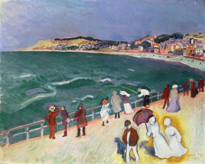 Promenade sur la jetée - Raoul Dufy